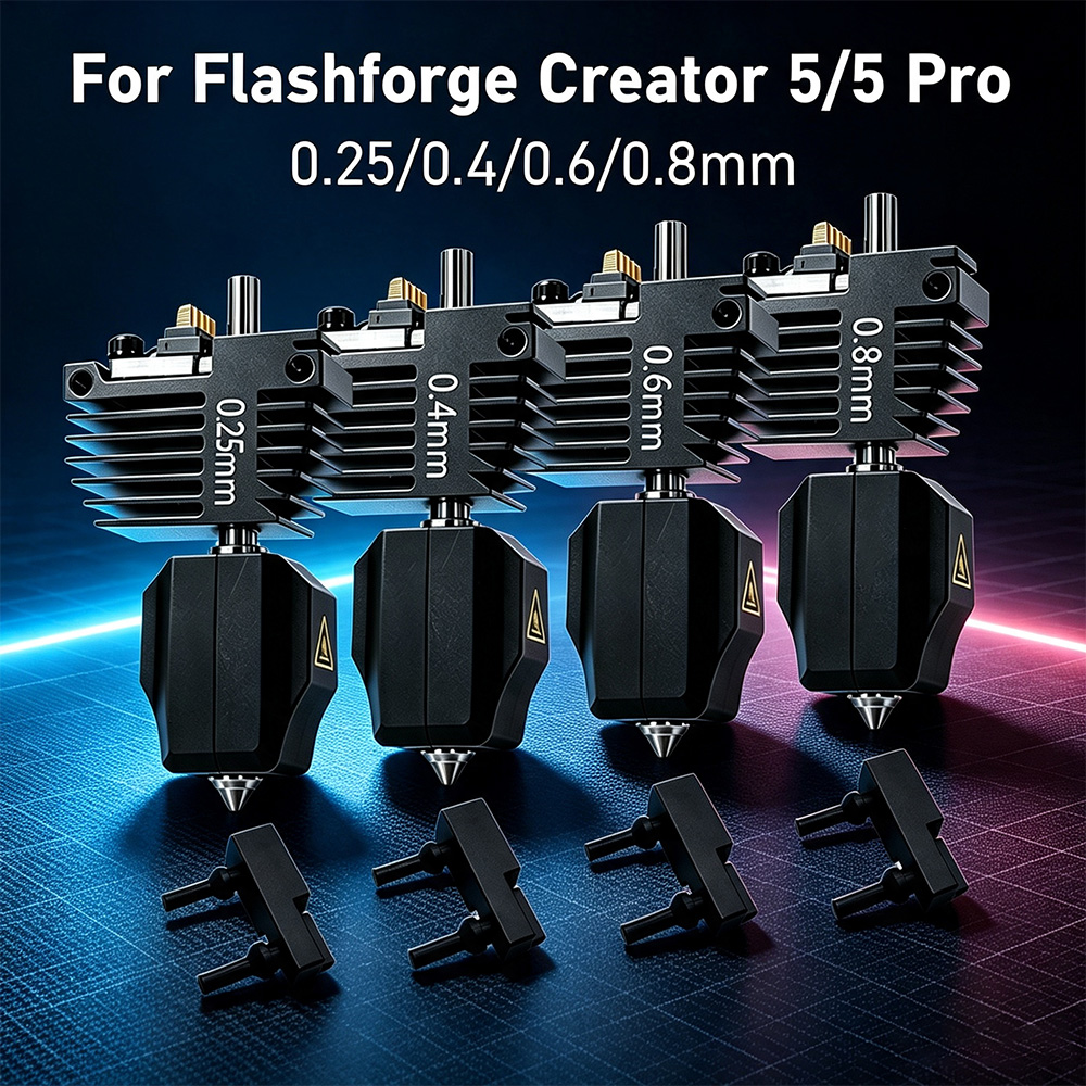 Print Head Cleaning Kit - 4-teiliges Hotend-Kit für Flashforge C5 Pro