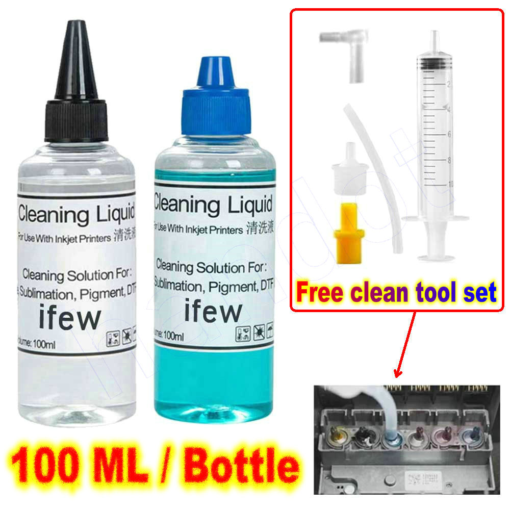 Print Head Cleaning Kit - Reinigungsflüssigkeit für Druckkopfdüsen von Tintenstrahldruckern für