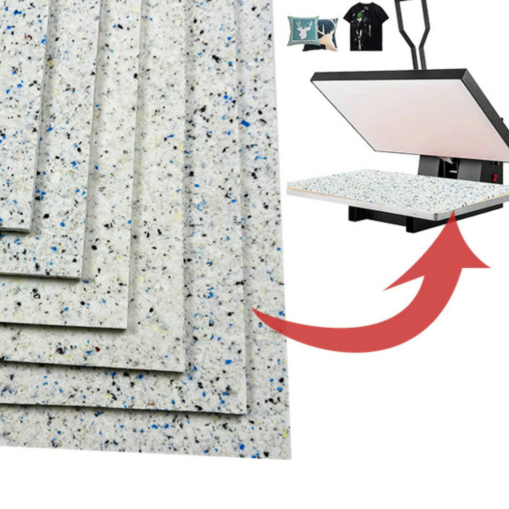 Pretreatment Machine Dtg - Hitzebeständige Schaumstoffmatte, Silikon-Gummiplatte für DTF DTG