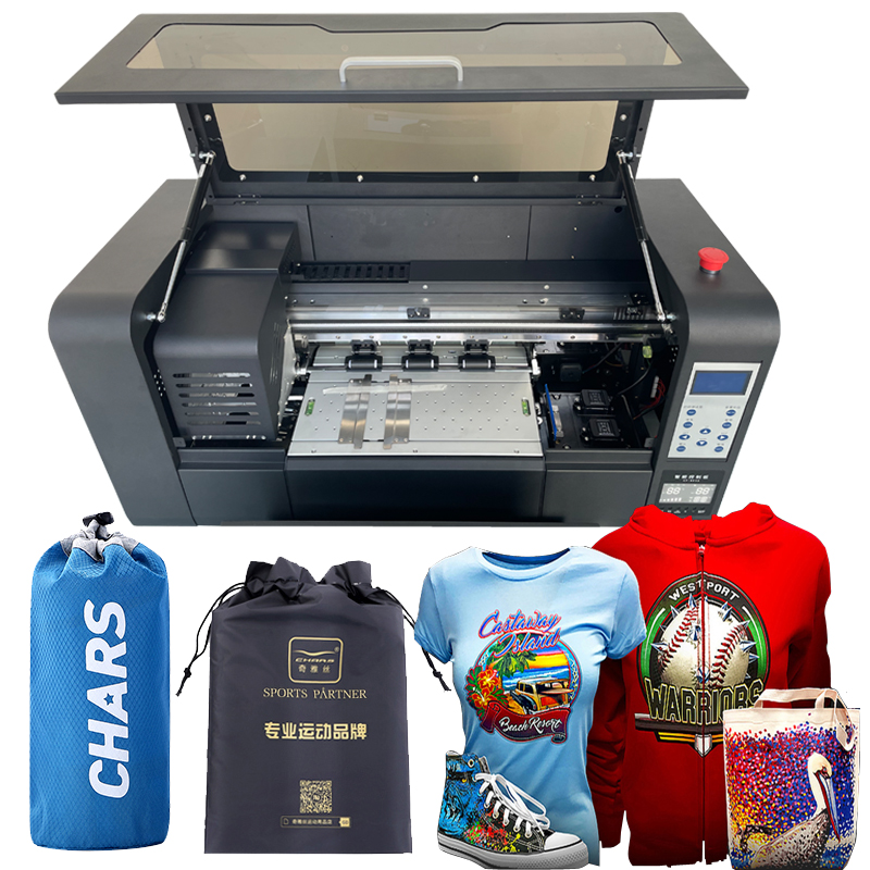 Dtf Film Roll A3 - T-Shirt-DTF-Drucker mit zwei XP600/I3200-Druckköpfen, 33 cm