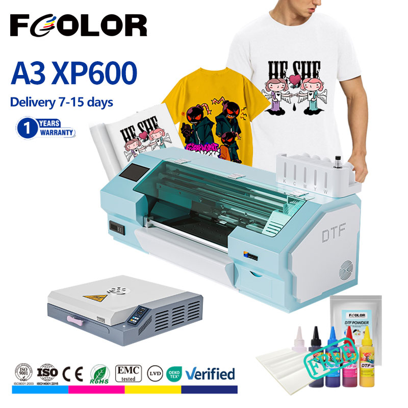 Dtf Film Roll A3 - Fcolor Kostengünstiger A3 DTF-Drucker 30/33cm Rolle-zu-Rolle