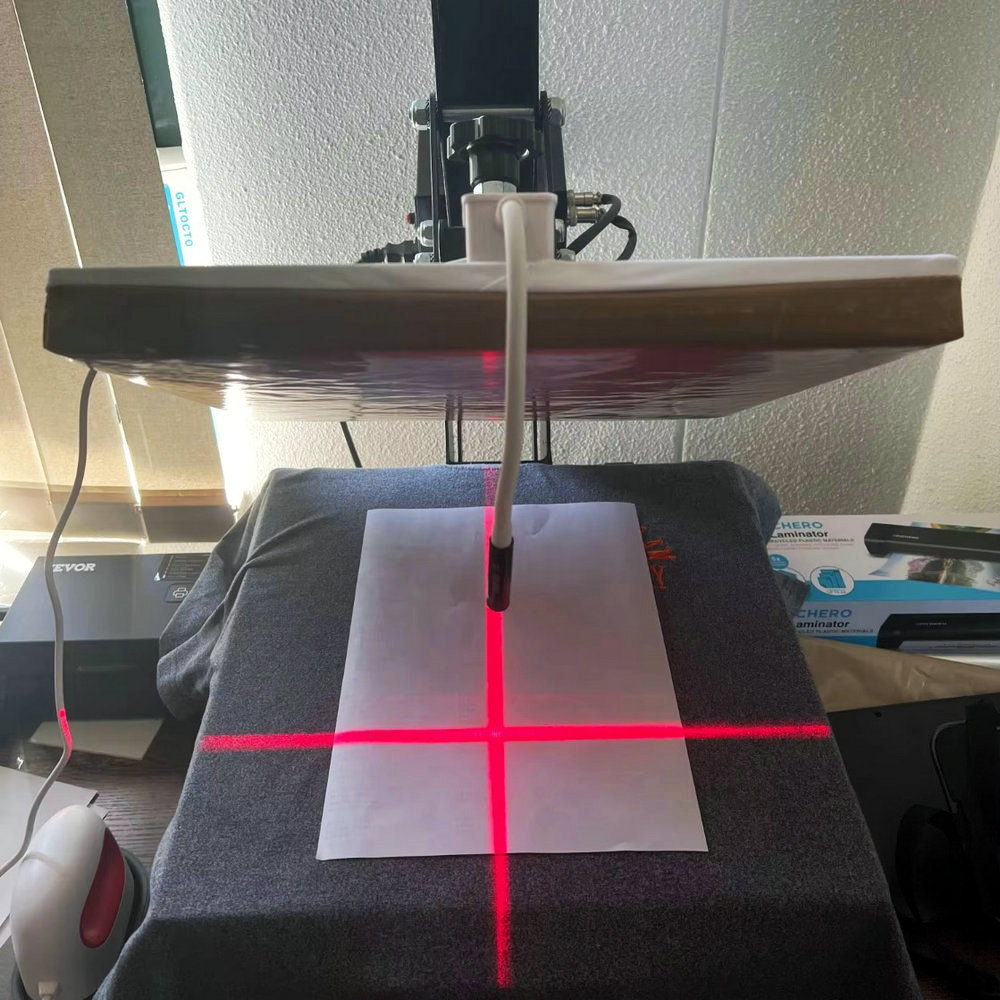 Pretreatment Machine Dtg - USB-Laser-Lokalisierungsgerät für DTF-Druck und DTG-Druck, Näh-Positionierungsset,