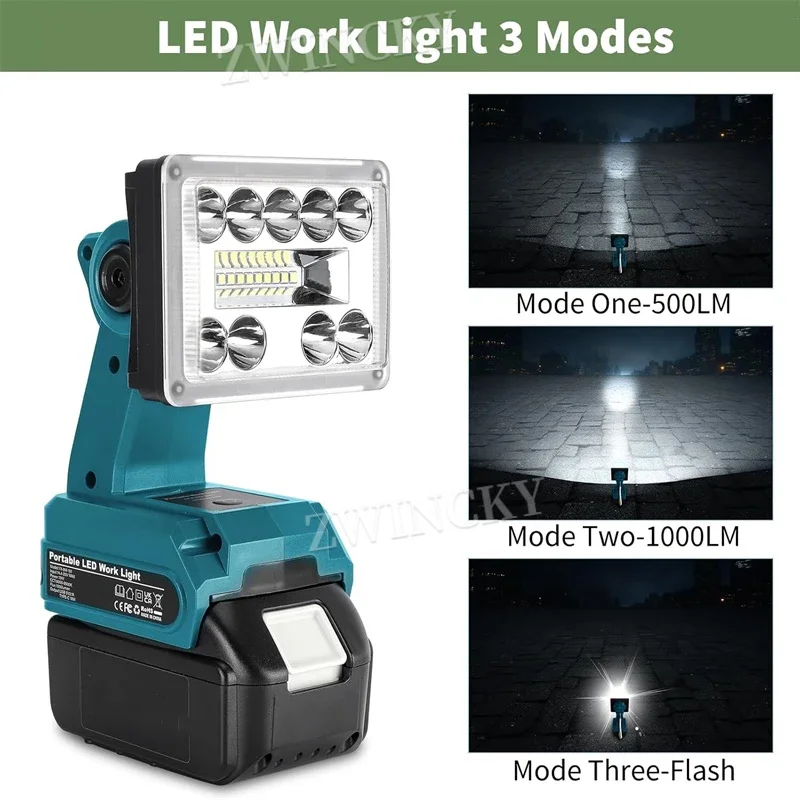 Kabellose Arbeitsleuchte LED-T – Black+Decker Tool Cordless Bewertung und Preis
