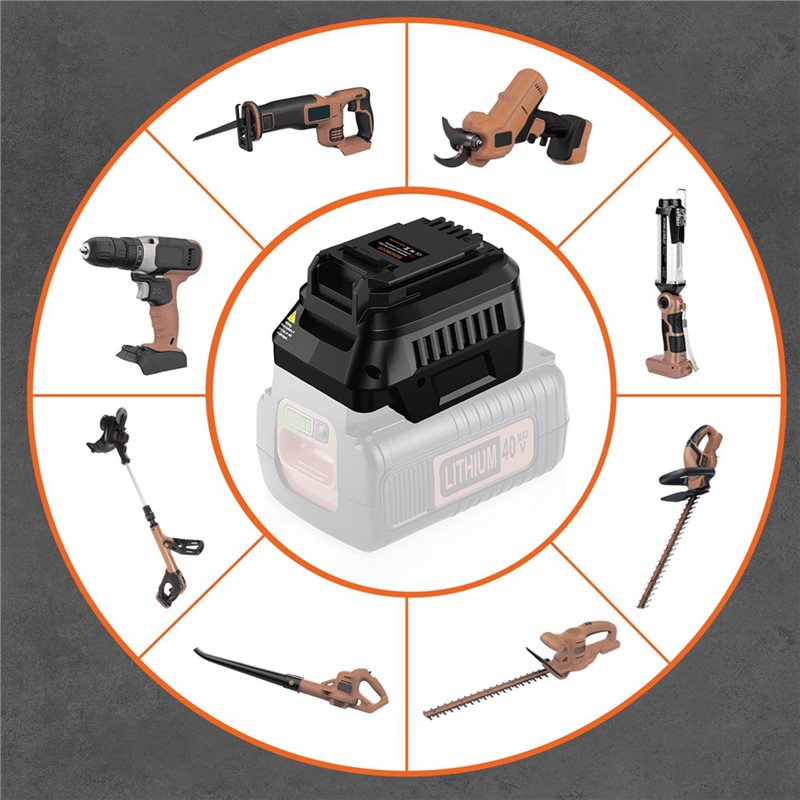 Y42A-Batterieadapter für Black – Black+Decker Tool Cordless Bewertung und Preis