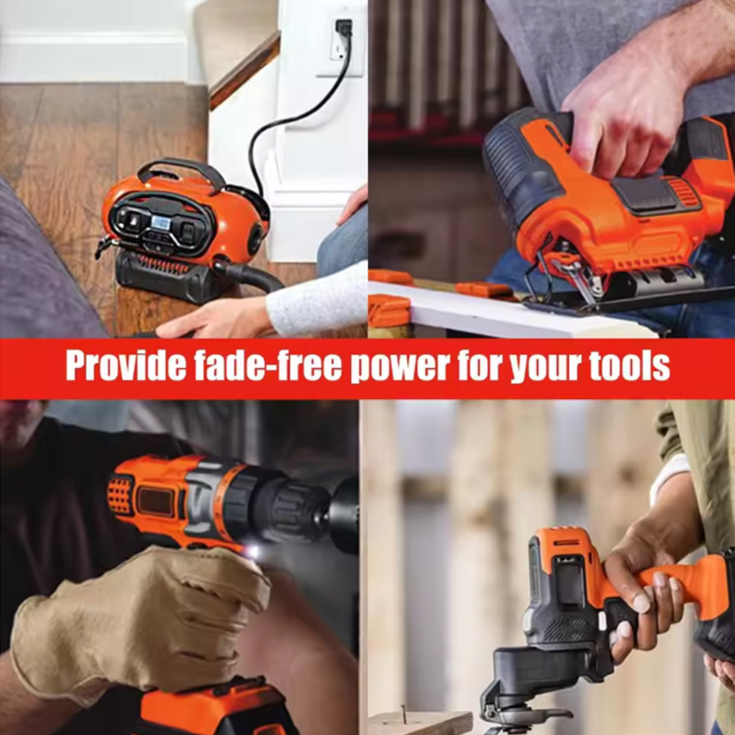 Für Black & Decker 20V Akku, 3 – Black+Decker Tool Cordless Bewertung und Preis