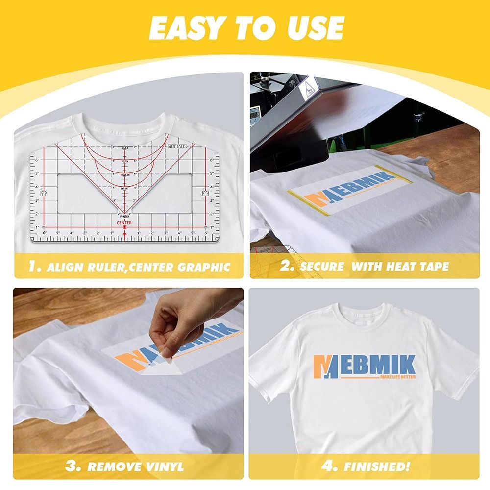 T-Shirt Lineal Guide für Vinyl – Commercial Printing Press Bewertung und Preis